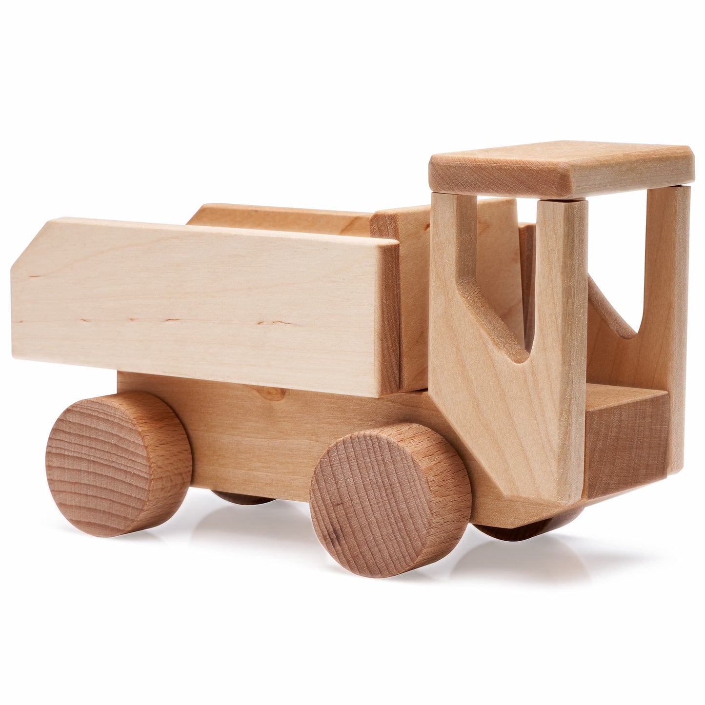 Camion de construction en bois Villi + aquarelles pour enfants de 3 ans et plus - artizant.com