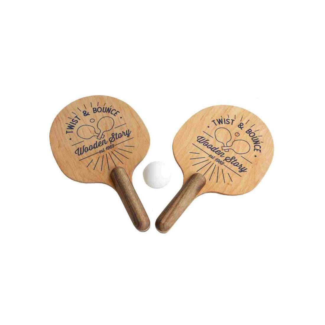 Raquettes de Ping Pong "Twist & Bounce " - artizant.com