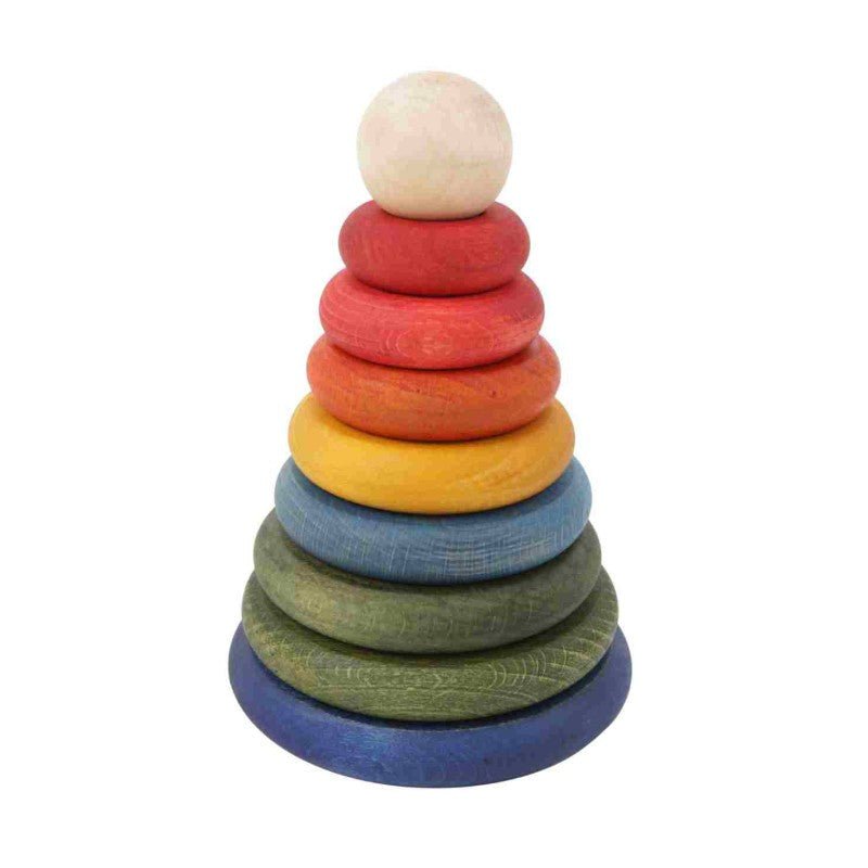 Jouet Pyramide en bois pour enfants de 1 an et plus - Colorful - artizant.com