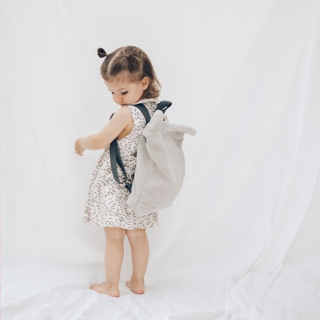 Sac a dos enfants de 2 à 6 ans - couleur gris - artizant.com