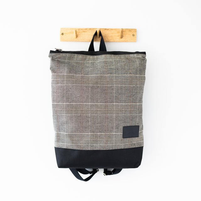 Sac a dos femmes 38cm x 34 cm - Tartan - artizant.com