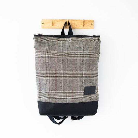 Sac a dos femmes 38cm x 34 cm - Tartan - artizant.com