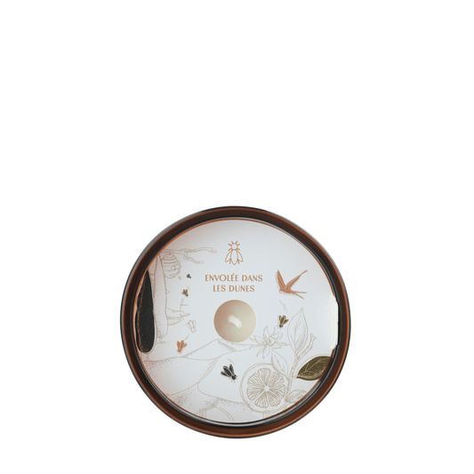 Bougie collection Abeille (La rochère) - fleur d'oranger (verre + cire végétale) - artizant.com