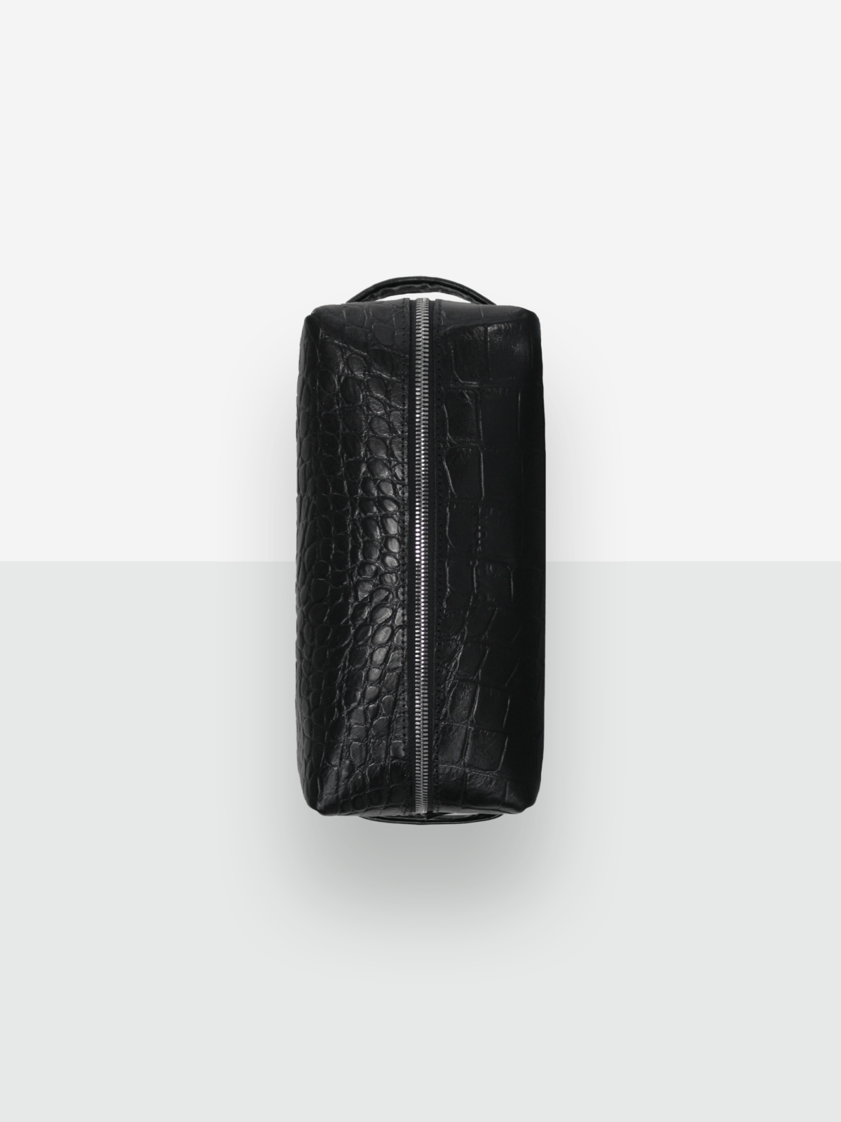 Trousse de toilette Vesuvius - Black Croco - artizant.com