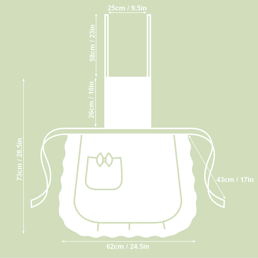 Tablier de cuisine pour avec poche – Botanico - artizant.com