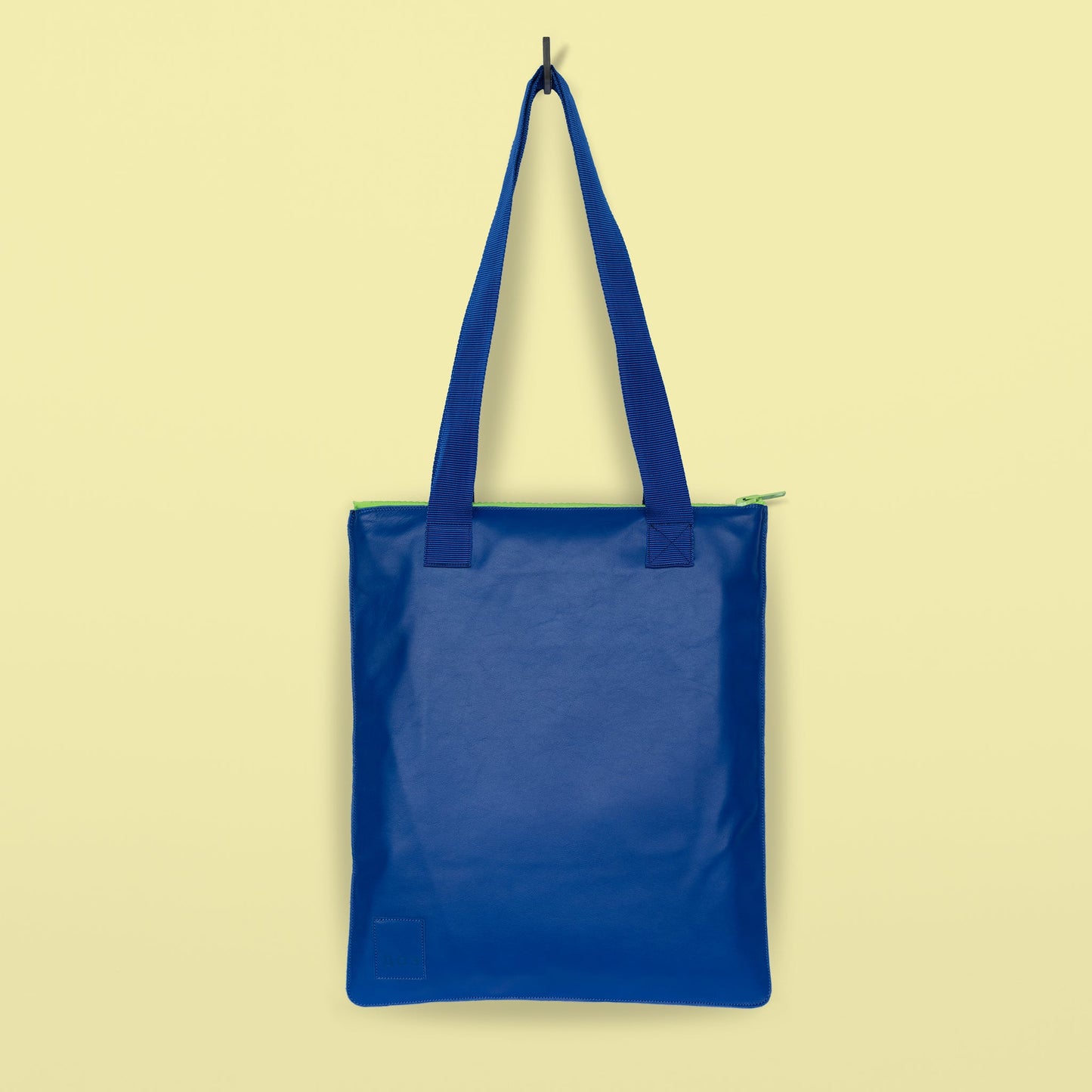 Sac fourre - tout unique fait à la main - bleu - artizant.com