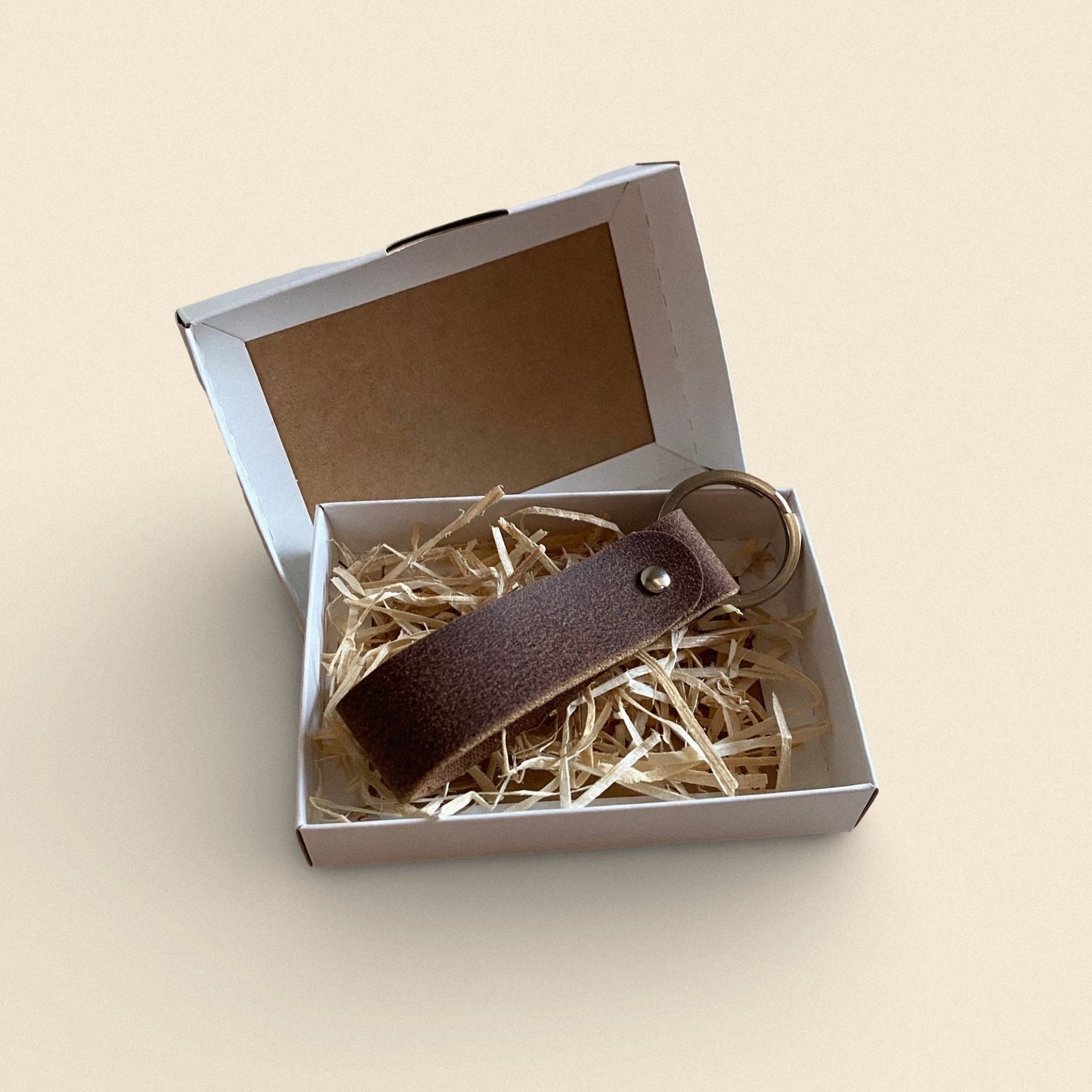 Porte - clés en cuir - Yoru . - artizant.com