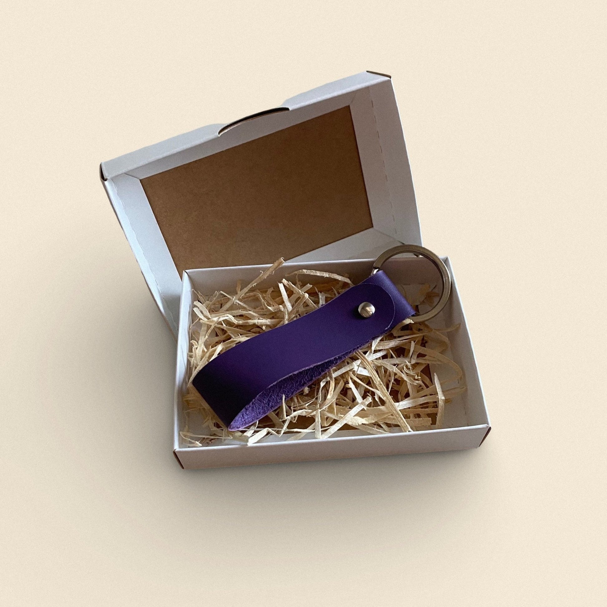 Porte - clés en cuir - Yoru . - artizant.com