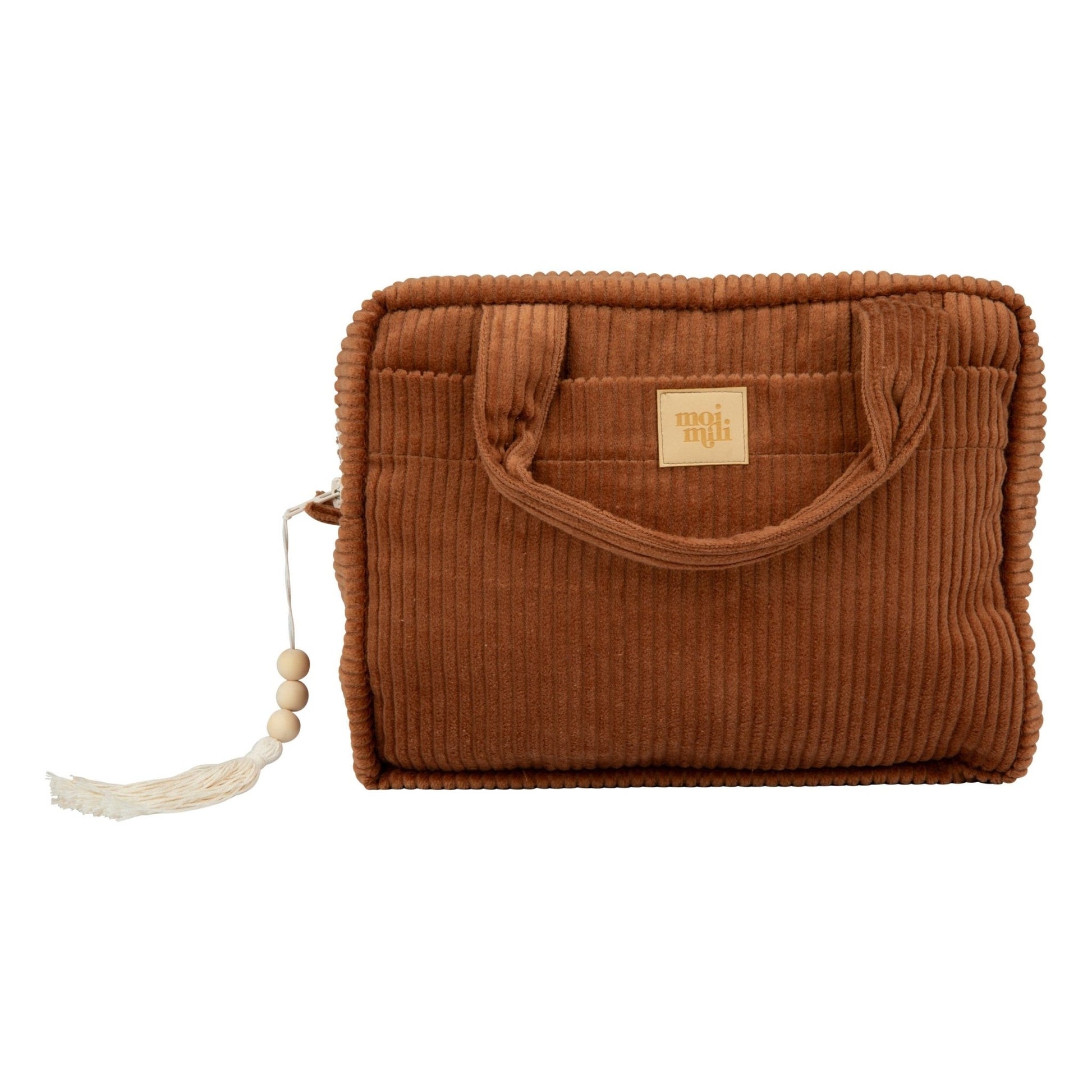 Large Make - Up Bag - Caramel - artizant.com