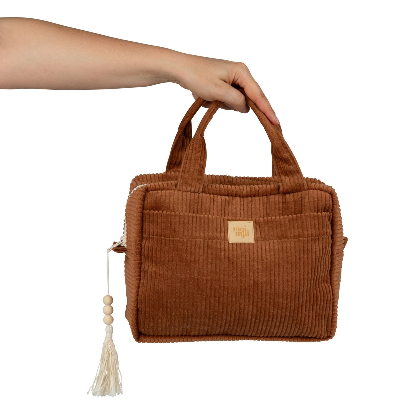 Large Make - Up Bag - Caramel - artizant.com