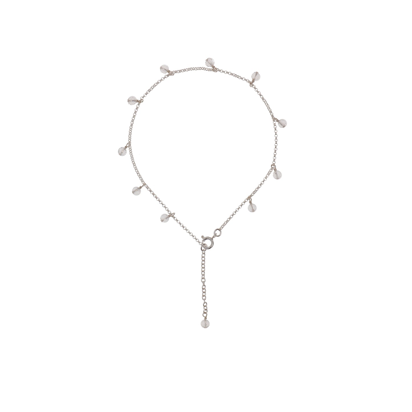 Chaîne de cheville en pierres semi - précieuses by Kriss - artizant.com