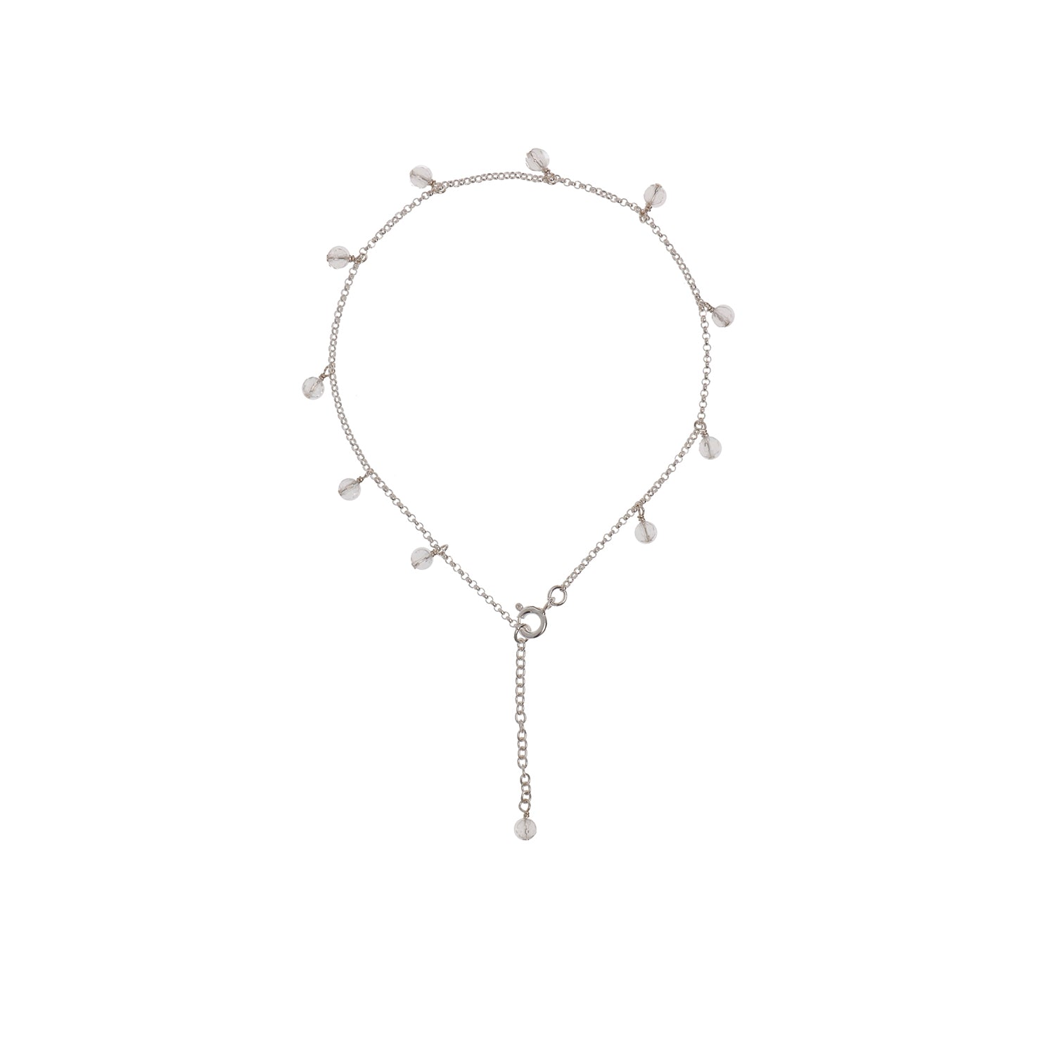 Chaîne de cheville en pierres semi - précieuses by Kriss - artizant.com