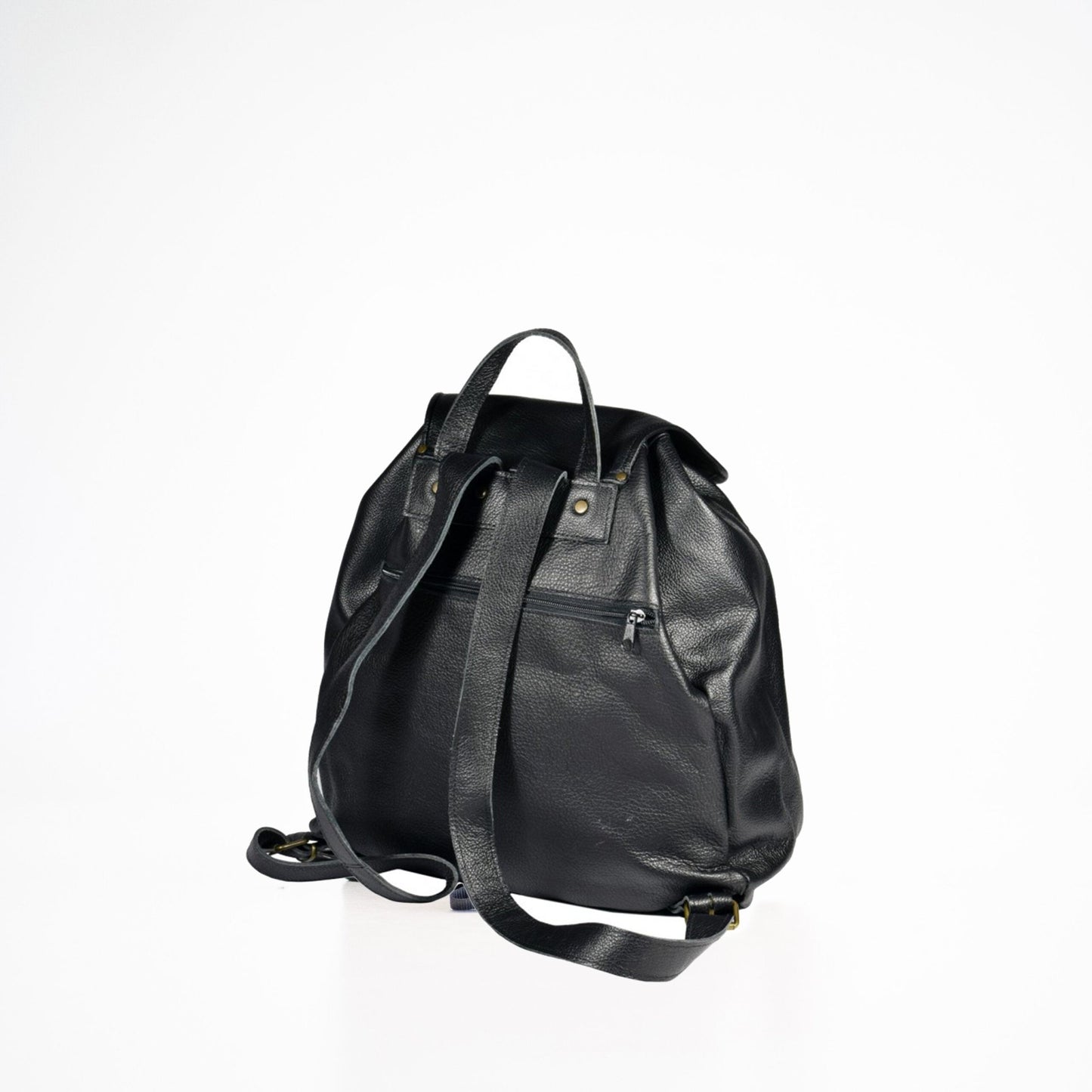 Sac a dos en cuir 95 - 38 - Noir - artizant.com