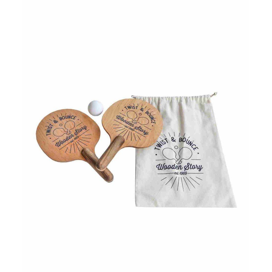 Raquettes de Ping Pong "Twist & Bounce " - artizant.com