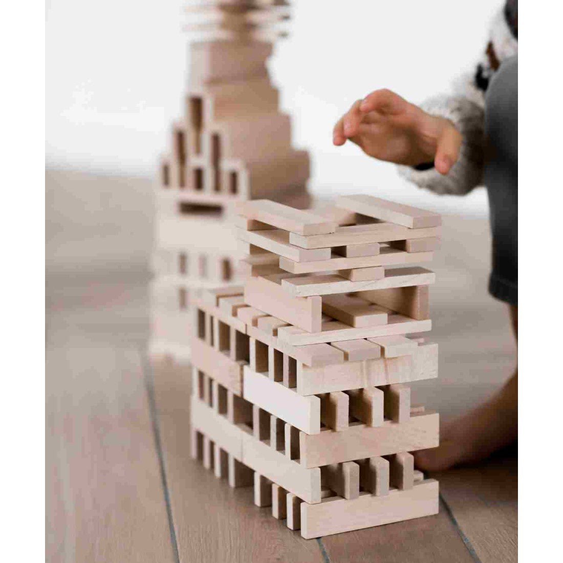 Les blocs de bois de Wooden Story – Naturels, 200 pièces - artizant.com